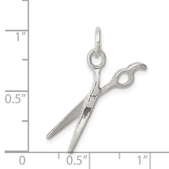 Sterling Silver Scissors Charm - Picture 2 of 4